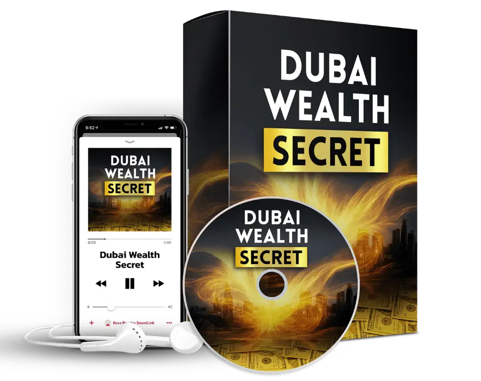 Dubai Wealth Secret digital system dashboard and income framework