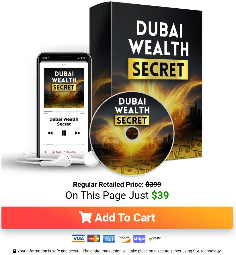 Dubai Wealth Secret pricing